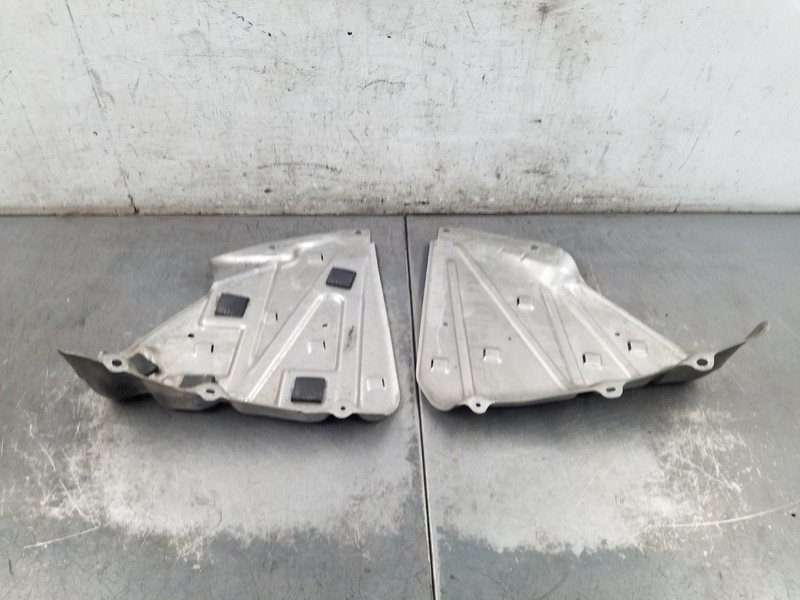 2008 Chevy Corvette C6 Vert Fuel Tank Skid Plates #7050 P5