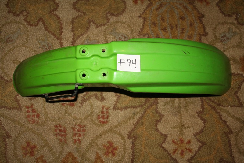 2000 Kawasaki KDX 200 Front Plastic Fender OEM 00 A