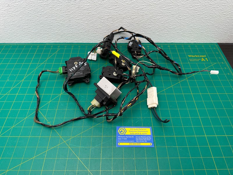 10-15 JAGUAR XF XFR X250 HVAC RECIRCULATED AIR FLAP SERVO MOTOR ACTUATOR SET OEM