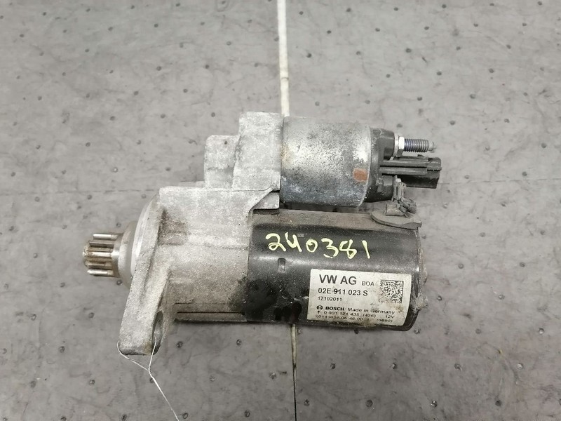 Starter Motor Engine ID Cbpa Bosch Manufacturer Fits 06-16 JETTA 1483461