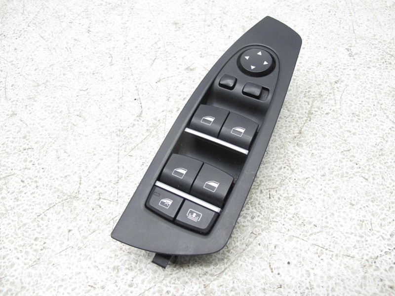 09-15 BMW F01 F02 740Li 750i MASTER WINDOW SWITCH FRONT LEFT DRIVER OEM 120224