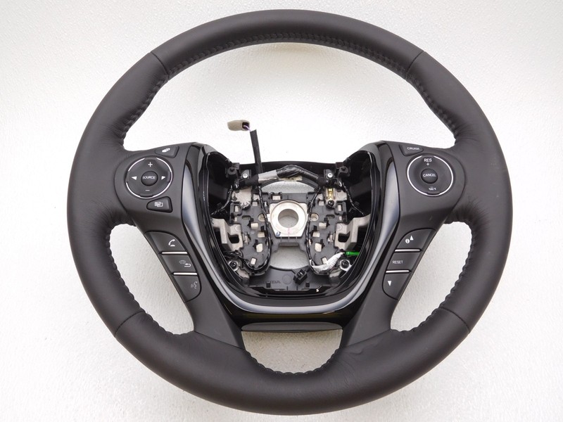 OEM Honda Pilot Elite Leather Steering Wheel W/ Cruise & Controls-Scuffs/Rubs