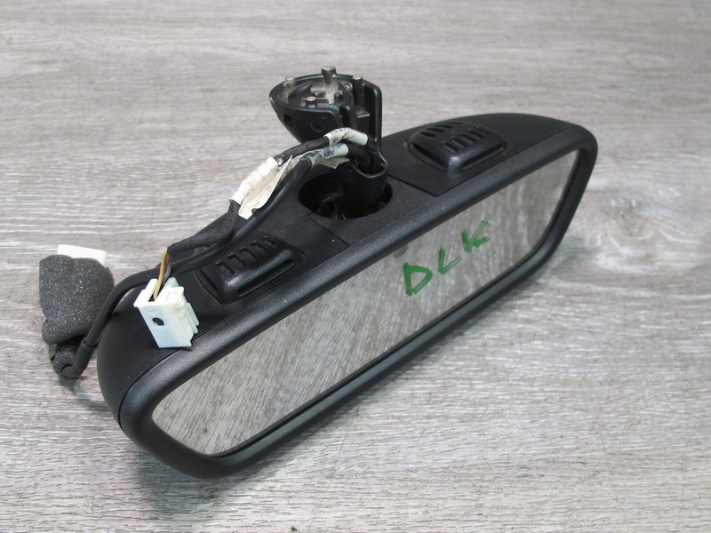 12-20 MERCEDES R172 SLK SLC INTERIOR REAR VIEW AUTO DIM HOMELINK MIRROR BLACK