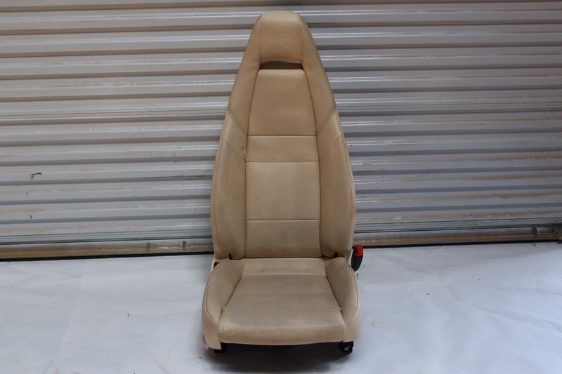 2010-2016 PORSCHE PANAMERA FRONT RIGHT SIDE SPORT SEAT VENT LEATHER TAN OEM