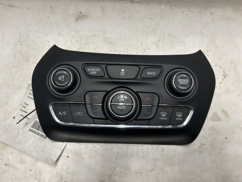2014 JEEP CHEROKEE Heat AC Controller dual zone 5091436AG OEM 14