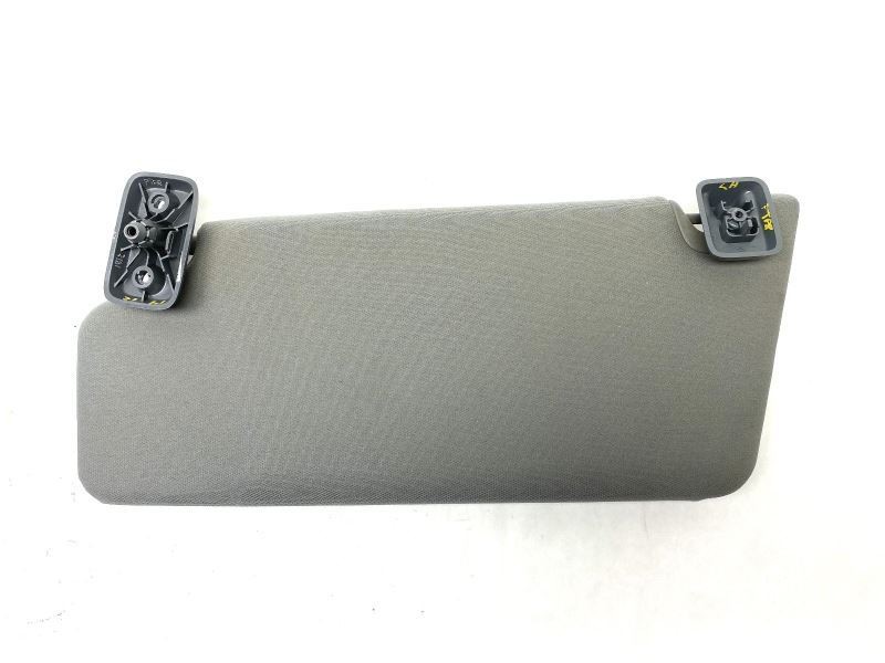 Left Driver Sun Visor W/O Mirror Steel Gray Fits 2011-2014 Ford F150 72472