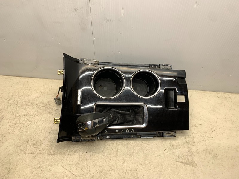 2011-2014 FORD EDGE CENTER CONSOLE SHIFTER TRIM BEZEL CUP HOLDER W/MOOD LIGHTING