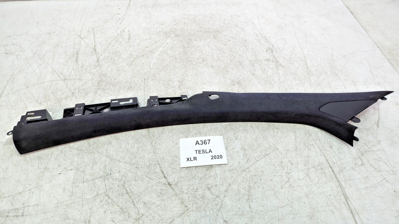 ✅ 2016-2020 OEM Tesla Model X Front Left Driver Upper A Pillar Trim Ultrasuede