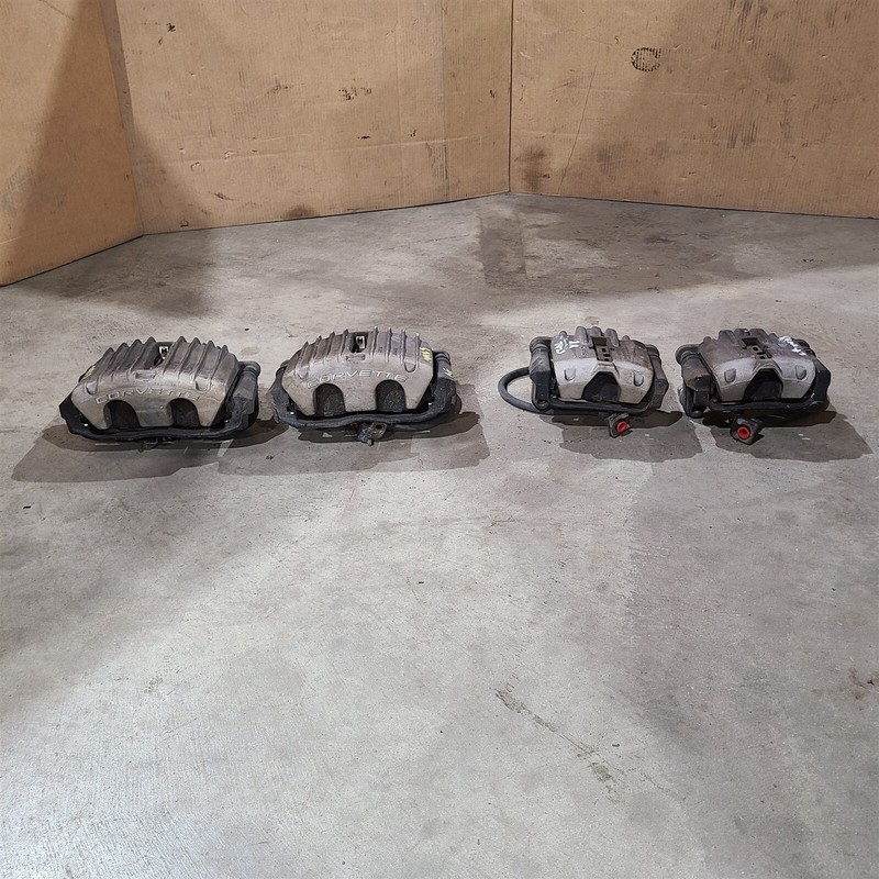 97-04 Corvette C5 Front Rear Brake Caliper Set Pbr Calipers Aa7423