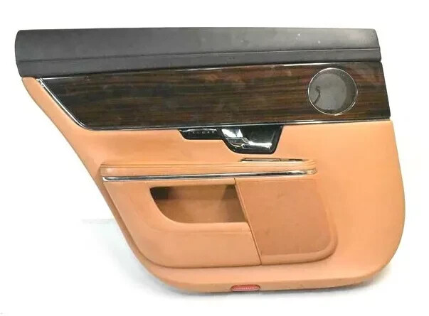 10-18 Jaguar XJ X351 Rear Left Driver Side Interior Door Panel Trim OEM