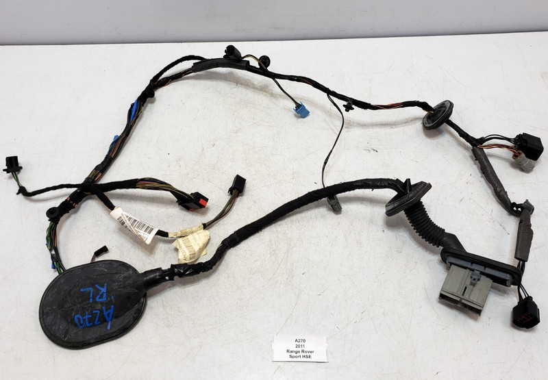 ✅ 2010-2016 OEM Range Rover Sport HSE L320 Rear Left Driver Door Wire Harness