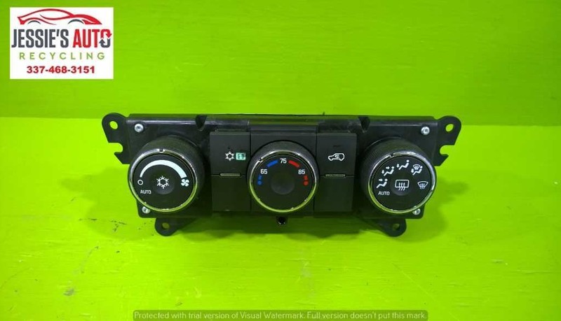08 09VUE XE 2.4L HYBRID AT TEMPERATURE CLIMATE CONTROL SWITCH OEM 2172-6