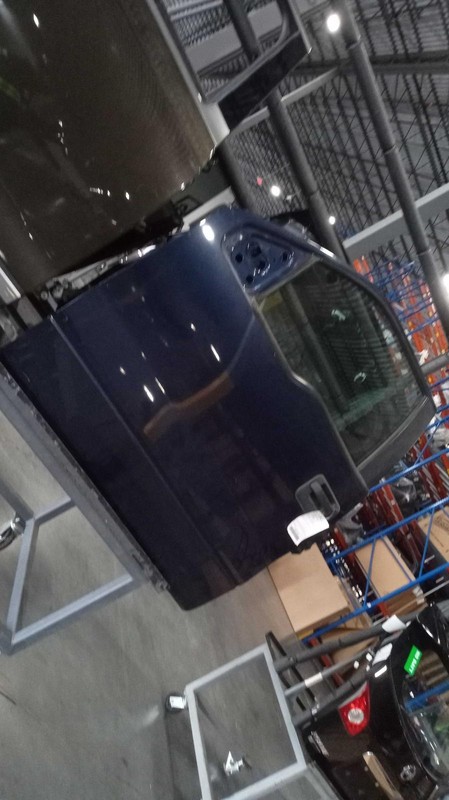 2014 Ford F150 Front Left Door Blue Used OEM 402507 - Scratches, 112k Miles