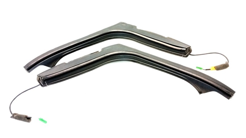 16-19 JAGUAR X260 XF SEDAN TRUNK TAILGATE TRIM SENSOR ANTI PINCH SET OEM 052725B