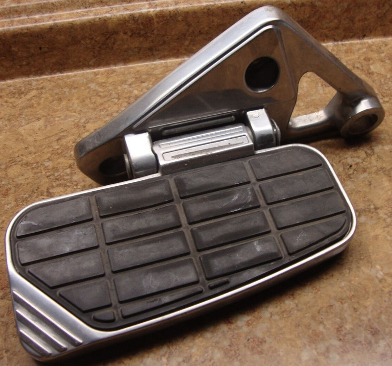 2002 Kawasaki Voyager ZG1200 ZG 1200 B XII Left Foot Peg Pedal Rest Rear Back 02
