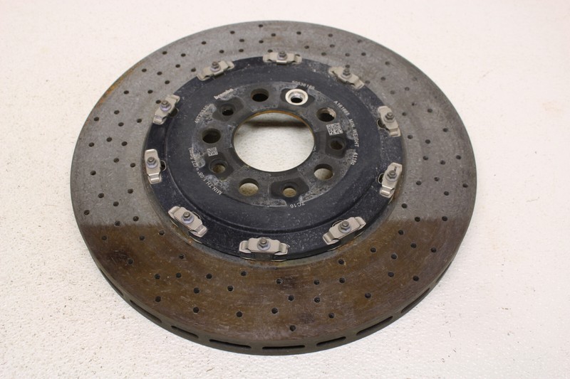 Alfa Giulia Quadrifoglio Carbon Ceramic Rear Brake Rotor Genuine Oem 2017-2024