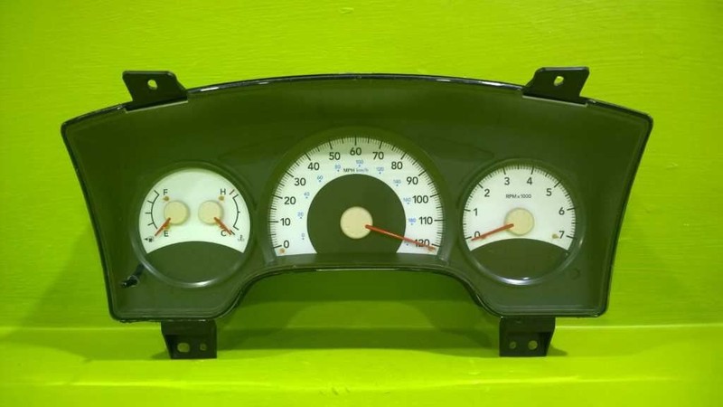 08 DURANGO SPEEDOMETER CLUSTER 201K MILES OEM 3543-1