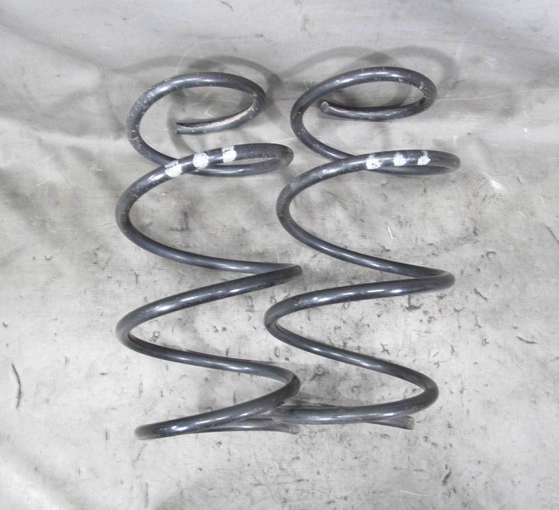 1999-2000 BMW E46 323i 328i Factory Front Axle Coil Spring Pair for Manual OEM