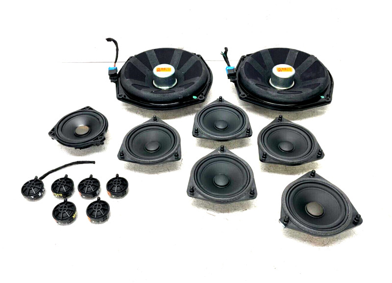 2013-2016 Mercedes SL400 SL550 Dash Door Tweeter Woofer Speaker Set X14 1317 OEM