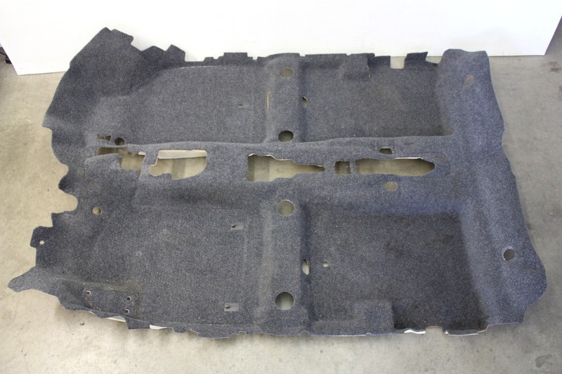 Fiat 500 Abarth Dark Grey Carpet Mat Interior Genuine Oem 2012-2014