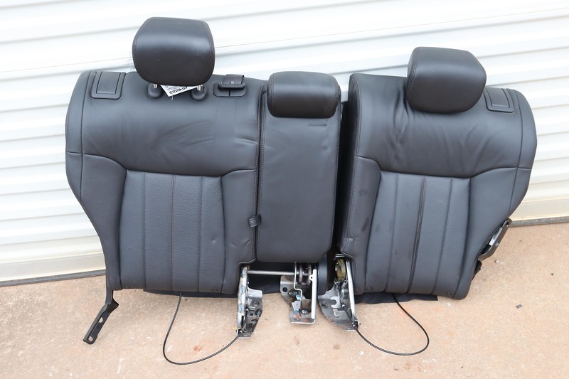 2013 INFINITI FX37 FX50 REAR 2ND SECOND ROW UPPER SEAT LEATHER BLACK OEM
