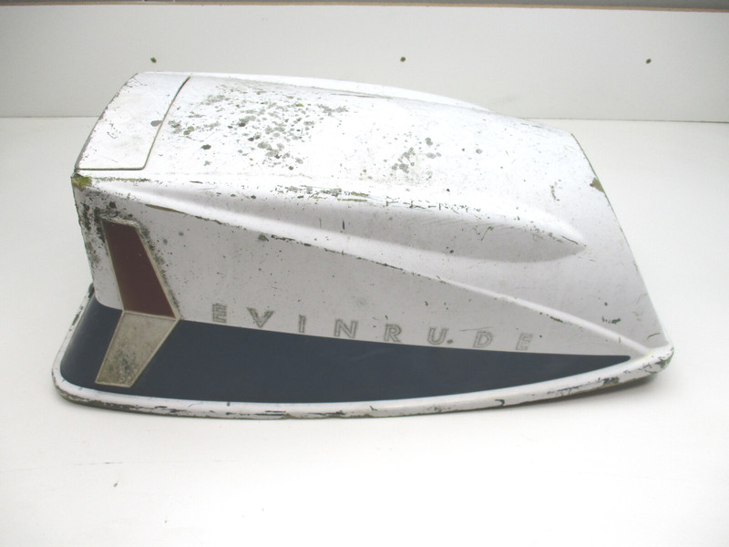 1960's Vintage Evinrude Fastwin Outboard Cowl Engine Cover