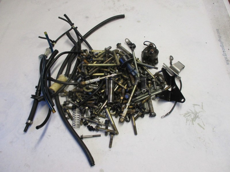Nuts Bolts Screws Washers Mercury Mariner 125 HP Serial # 0T418415