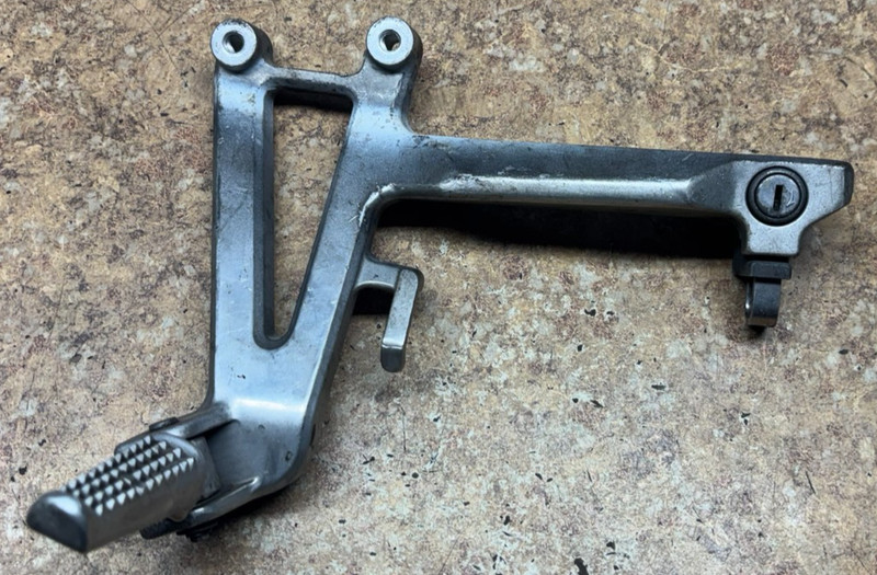 1997 Honda CBR600 Left Rear Foot Peg Pedal Mount F3 CBR 600 CBR600F3 600F F11