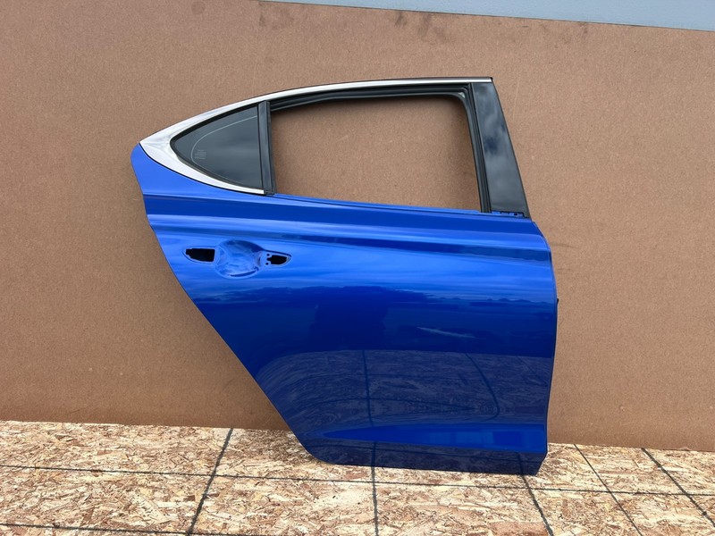 GENESIS G70 2019-2026 OEM REAR RIGHT PASSENGER DOOR SHELL ASSEMBLY BLUE (PS5)