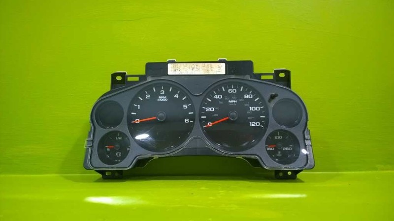 09 10 11 12 13 SILVERADO SIERRA TAHOE SPEEDOMETER CLUSTER 288K MILES OEM 3292-1