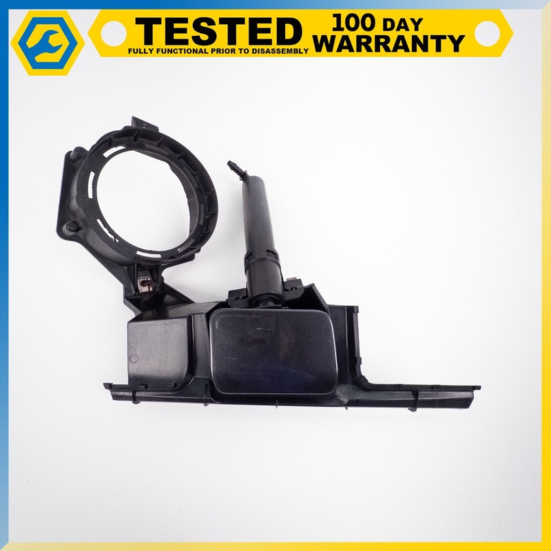 08-19 MASERATI GRANTURISMO FRONT LEFT HEADLIGHT WASHER BRACKET W/ PUMP OEM