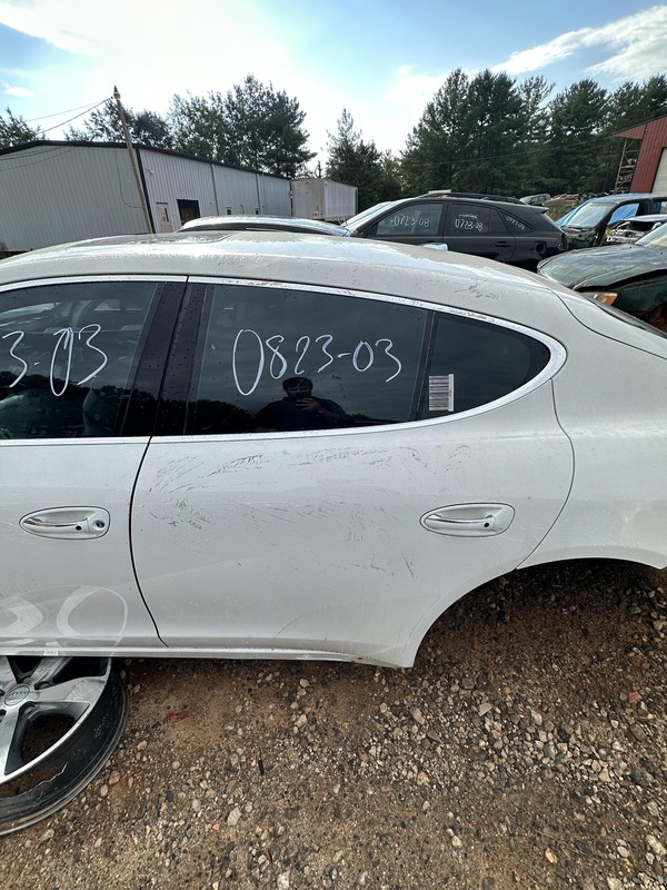 2010-2016 PORSCHE PANAMERA 970 REAR LEFT DRIVER SIDE DOOR OEM WHITE