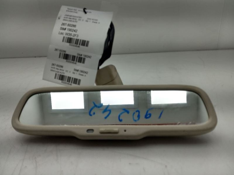02-05 LEXUS SC430 4.3L RWD AT INTERIOR REAR VIEW MIRROR