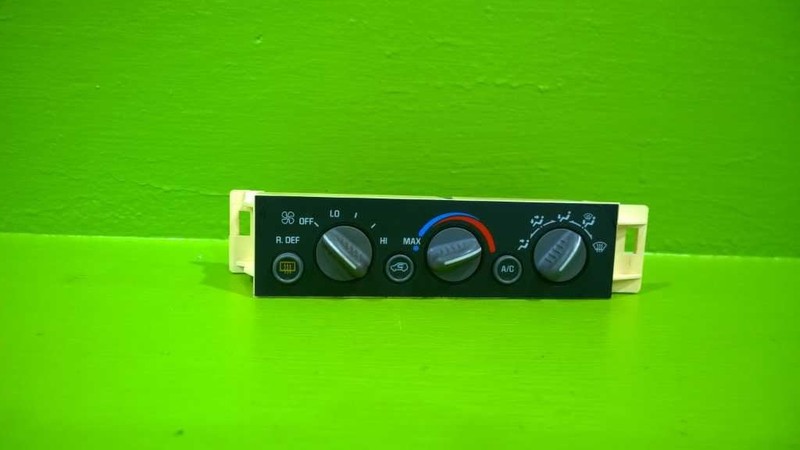 96 97 98 99 00 CHEVY TAHOE TEMPERATURE CLIMATE CONTROL SWITCH OEM 2788-3