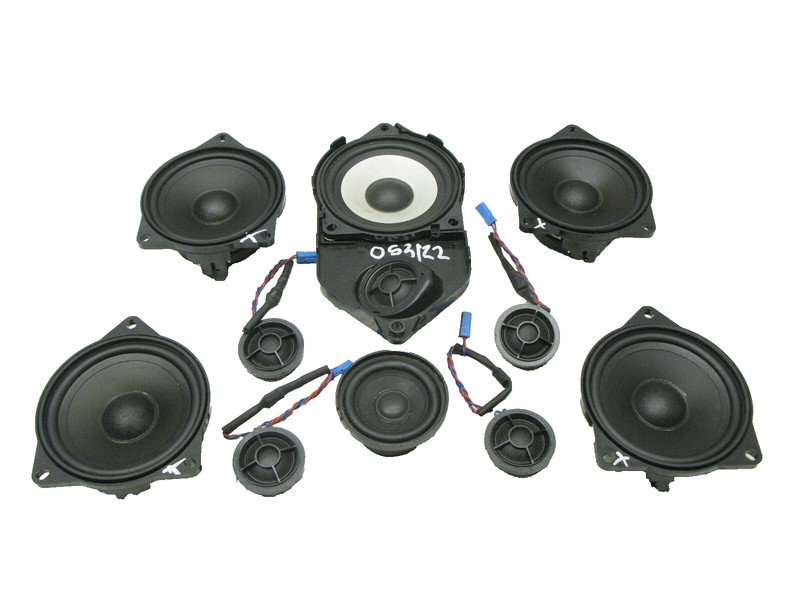07-13 BMW E70 X5 RADIO STEREO AUDIO MEDIA SPEAKER MID HIGH 7 LOGIC OEM 053122