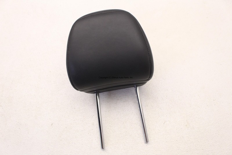 INFINITI Q50 14-23 FRONT LEFT RIGHT LEATHER HEADREST W/O SPORT & CONTRAST BLACK