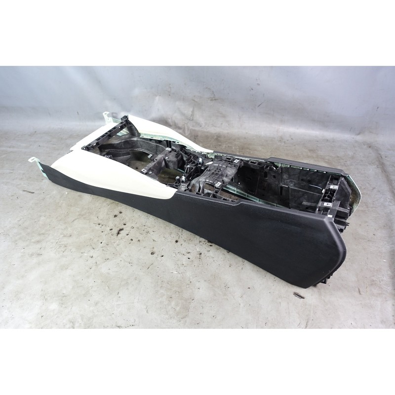 2017-2023 BMW G30 5-Series Front Center Console Ivory White and Black Bare OEM