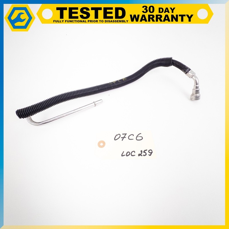 04-13 CHEVROLET CORVETTE C6 XLR FUEL PUMP FEED LINE GAS TANK SUPPLY HOSE OEM