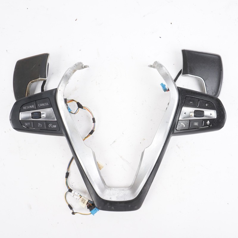 2020 - 2024 BMW 228i F44 Steering Wheel Control Switch With Trim Bezel OEM