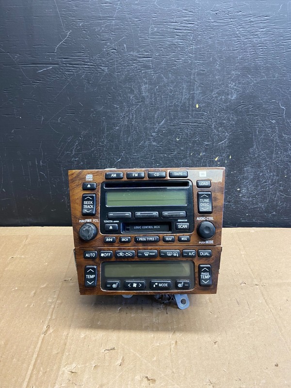 2000-2004 Toyota Avalon Radio Stereo 6 CD Tape Player Climate Control ad9665 DG