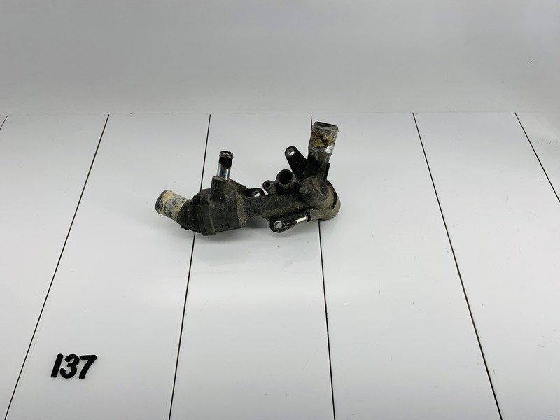 11-23 FORD F-150 3.7L V6 FLEX ENGINE COOLING COOLANT THERMOSTAT HOUSING OEM