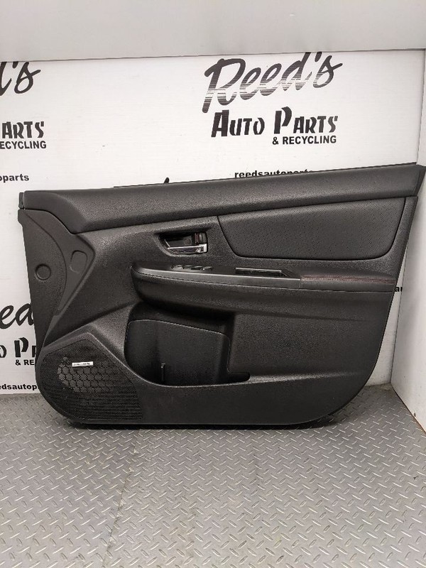 15-19 WRX Black Front Passenger Side Right RH Interior Door Trim Panel OE1196509