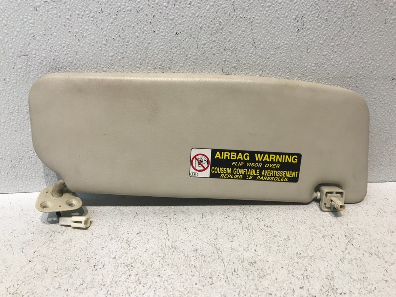 02-10 Lexus SC430 Front Left Driver Side Sunvisor Sun Visor OEM Beige