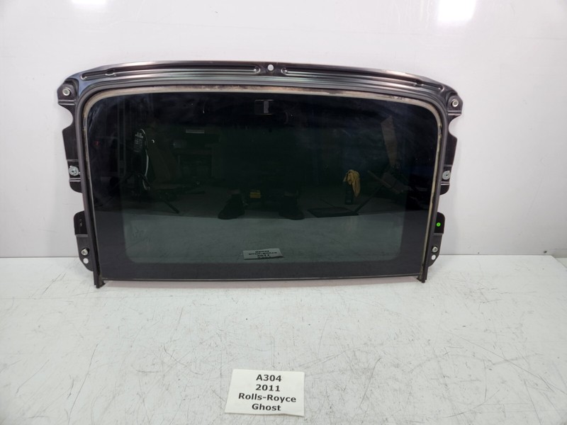 ✅ 10-14 OEM Rolls-Royce Ghost RR4 Rear Sunroof Window Glass Panel Panoramic Roof