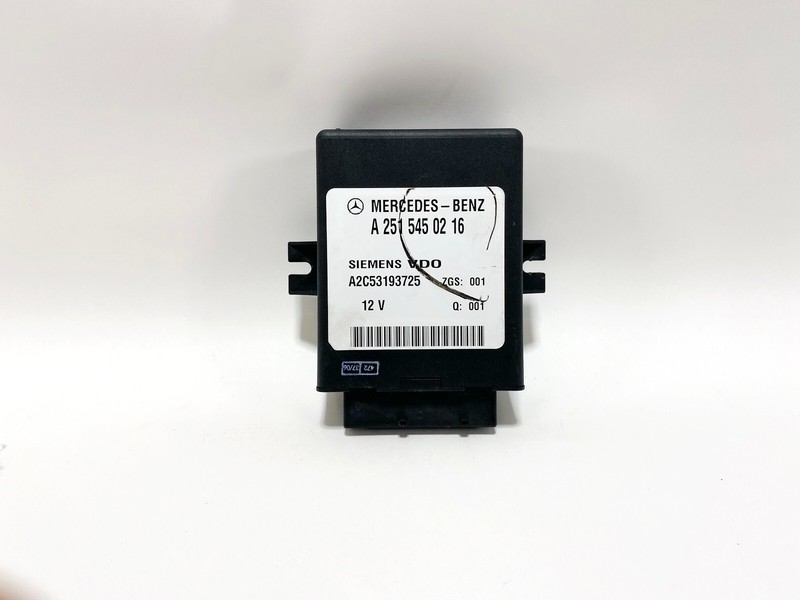 06-13 MERCEDES BENZ W251 R CLASS REAR AIR SUSPENSION COMPUTER CONTROL MODULE OEM