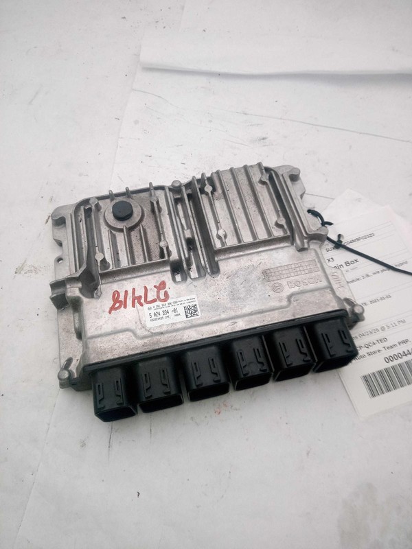 2021 BMW X3 Engine Control Module ECM 677090 Black OEM Used 97K Miles