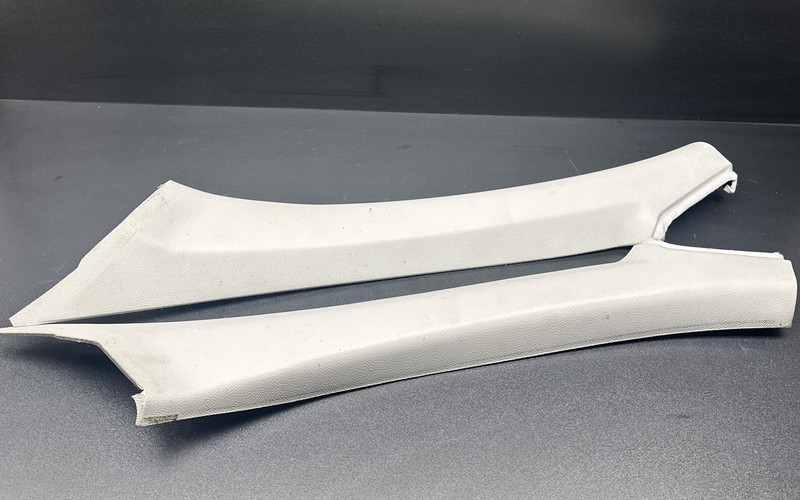03-12 Mercedes R230 SL500 SL55 Front Left Right Interior Trim Panel A Pillar