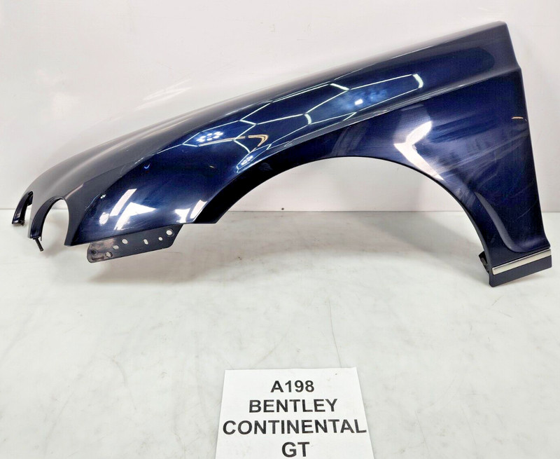 ✅ 03-11 OEM Bentley Continental GT Front Left Driver Fender Panel Black