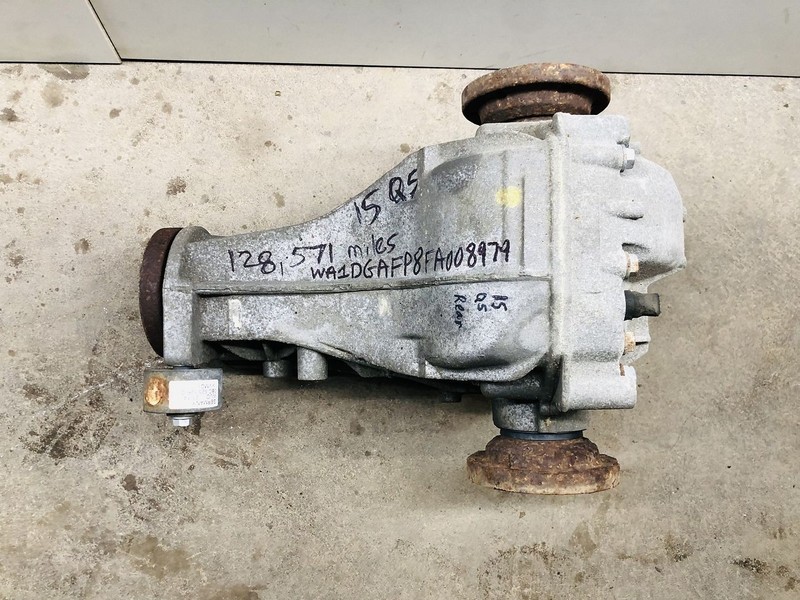 09-20 AUDI Q5 3.0L V6 GAS ENGINE REAR AXLE DIFFERENTIAL CARRIER 128K MILES OEM