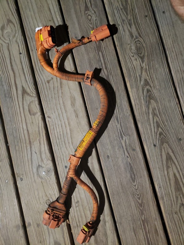 11-15 GENUINE HYUNDAI SONATA 2.4L HYBRID POWER ENGINE WIRING INVERTER CABLE OEM